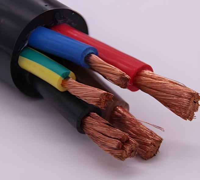 軟電纜是一種由多根細銅絲或合金絲絞合成的電纜.jpg